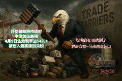 【打破关税壁垒】美国对中国叠加关税54%+马来西